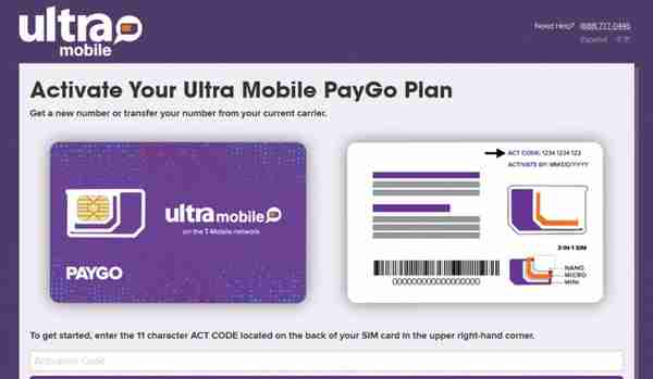 Ultra Mobile 3美元月租Paygo套餐：目前市面上最强美国实体卡