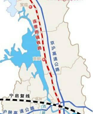 分析江苏连淮扬镇铁路进度：淮镇段可以很快开通，苏北铁路网完善